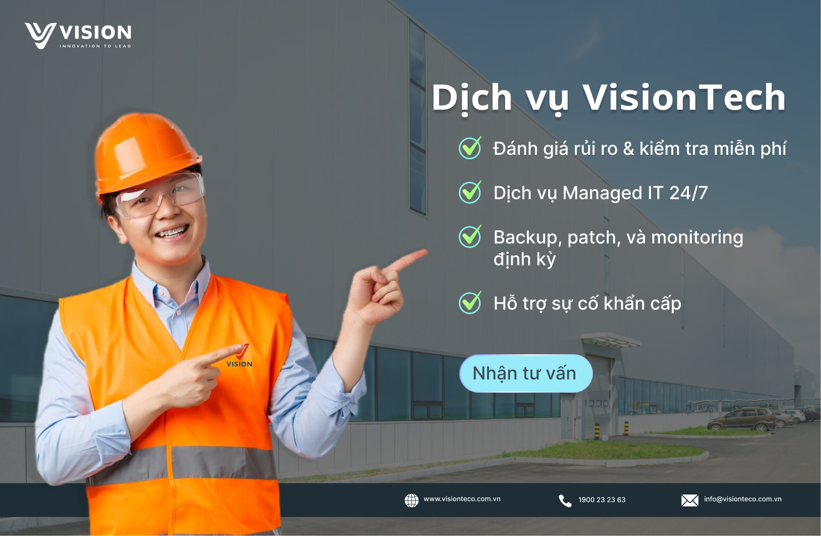Visiontech - bảo mật SME