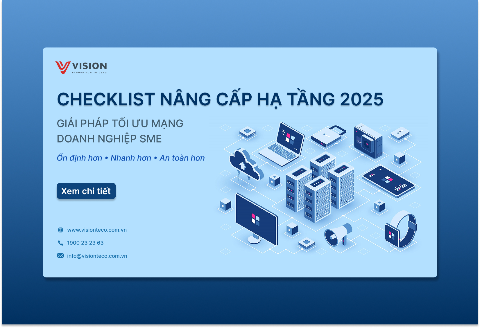 Nâng Cấp Hạ Tầng Mạng SME