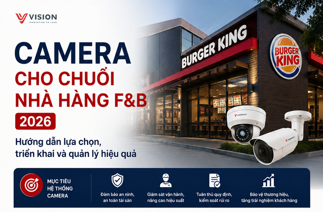 Camera cho chuỗi nhà hàng F&B